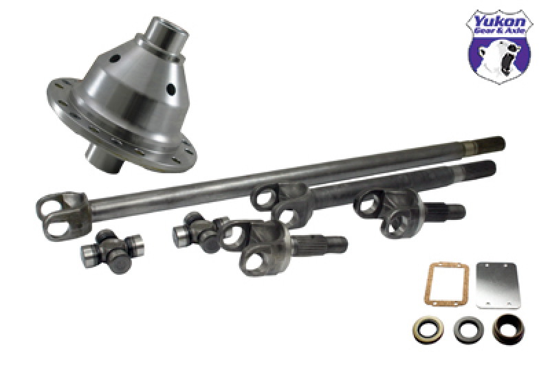 Jeep XJ Axle Kit - Front - Yukon Gear & Axle - 4340 Chromoly + Grizzly Locker - `84-`06 Jeep XJ Axle Kit - Front - Yukon Gear & Axle - 4340 Chromoly + Grizzly Locker - `84-`06